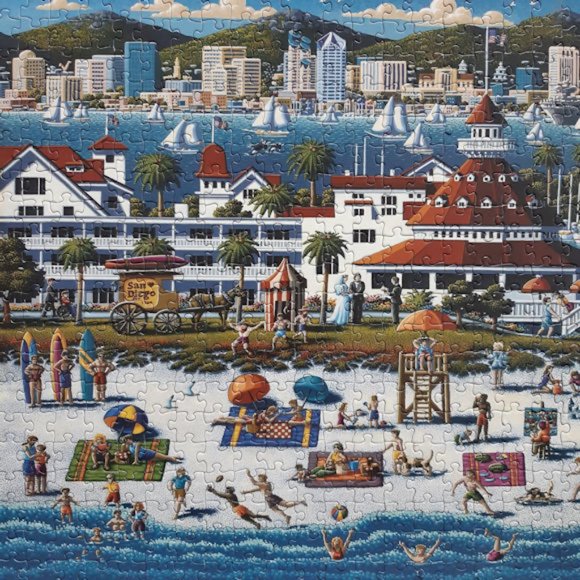 DOWDLE San Diego 500 🧩 Puzzle - Picture 6 of 7